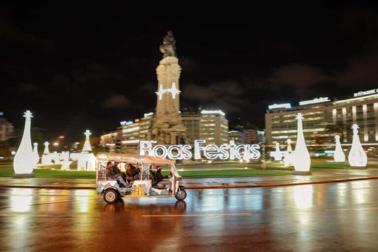 Lisbon Christmas Lights: Private Tuk Tuk Experience - A closer look at the experience