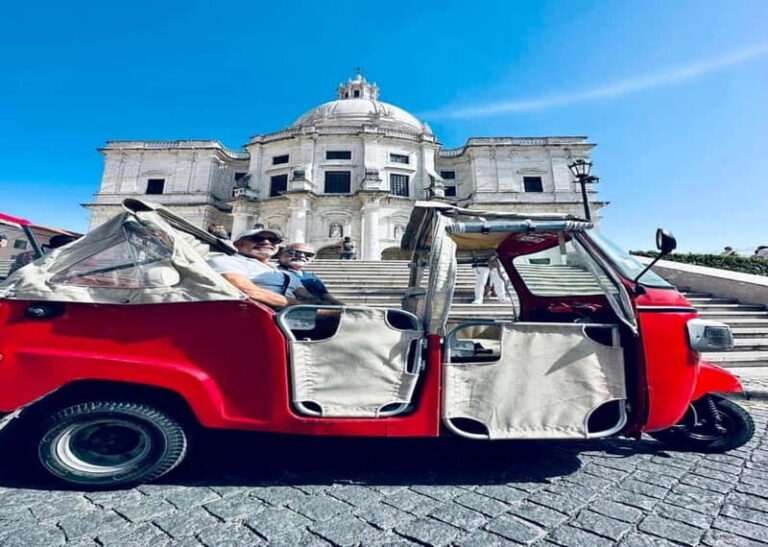 Lisbon: City Tuk-Tuk Guided Tour with Hotel Pickup - What to Expect During the Tour