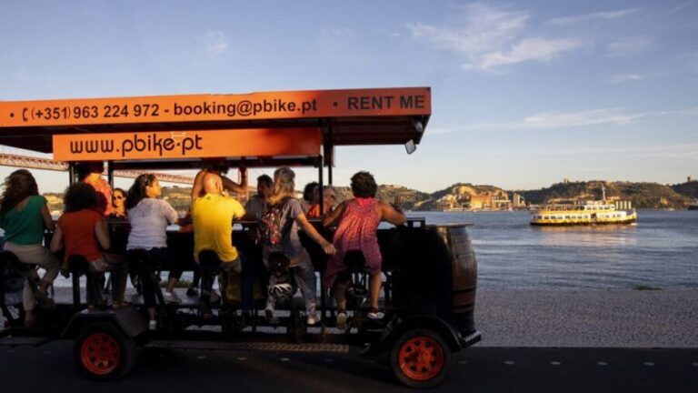 Lisbon: Fun Beer Bike by the Seafront - What to Expect from the Lisbon Beer Bike Experience
