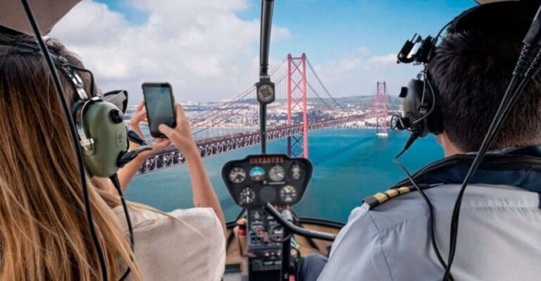 Lisbon: Helicopter Ride, Boat Trip, & Old Town Walking Tour - Starting Point and Overall Structure