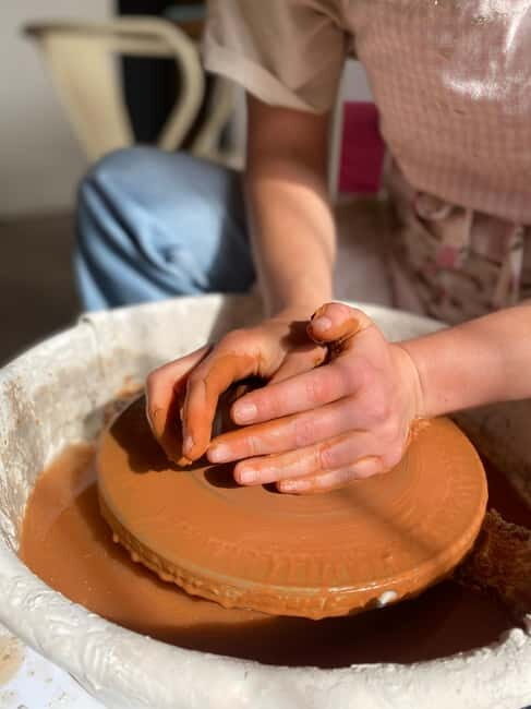 Lisbon: Pottery Wheel Lesson - Meditate With Clay - The Real Value of a Clay Meditation Session