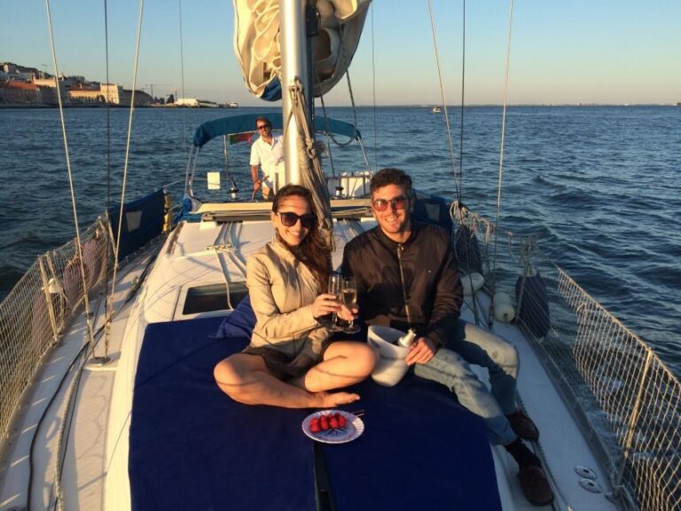 Lisbon: Private Sunset Sailing Tour with Champagne - The Itinerary Breakdown: What You Can Expect