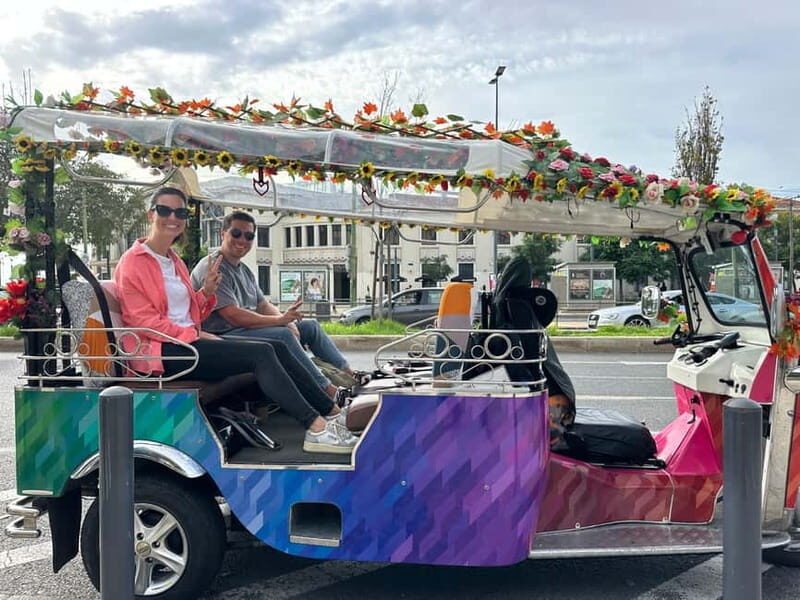 Lisbon sightseeing Big OVERVIEW (4h) Tuk Tuk city Tour - The Itinerary Breakdown