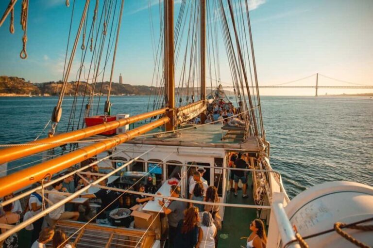 Lisbon: Sunset Boat Party Cruise with Music & Drinks - The Itinerary Breakdown