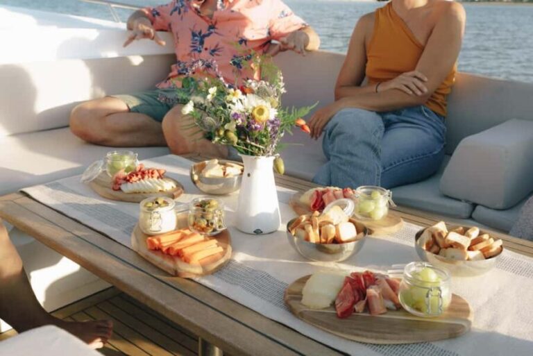 Lisbon Sunset Boat Tour with local Snacks & Drinks - The Practical Details