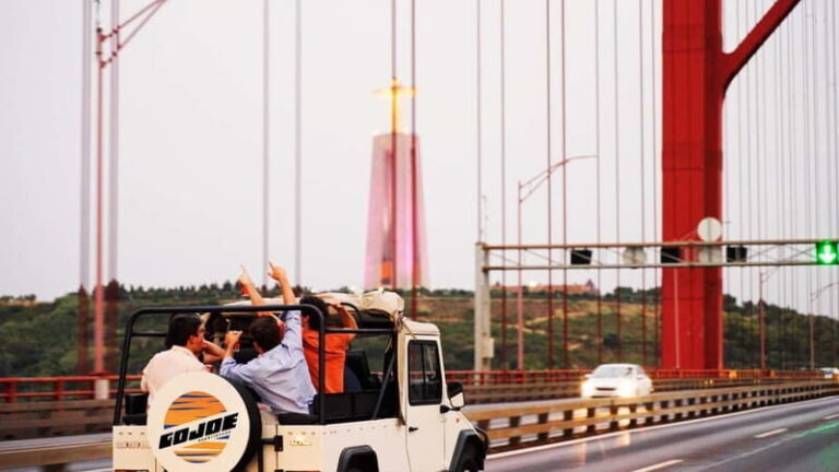 LISBON SUNSET TO NIGHT in Vintage Jeep with FOOD & DRINKS - The Real Experience: What Travelers Say