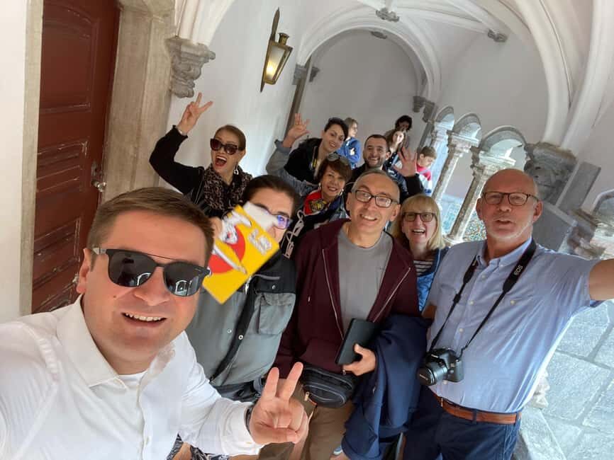 Lisbon to: Sintra, Pena & Regaleira guided 8pax group tour - Transportation and Group Size