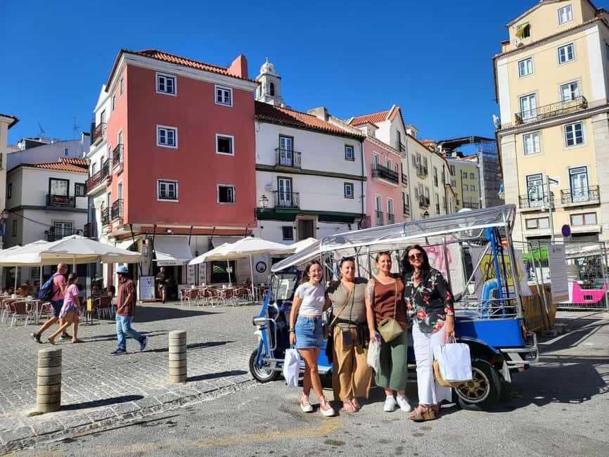 Lisbon: Tuk-Tuk Tour - What to Expect from the Tour