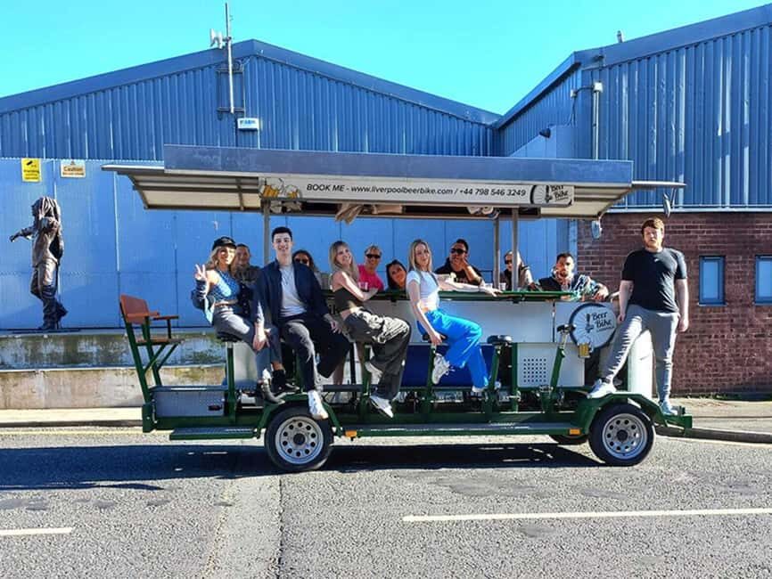 Liverpool: Beer Bike Tour with Drinks and Music - What Are the Pros and Cons?