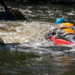 Llangollen: Bodyboating on the River Dee - The Rapid Sections and Highlights