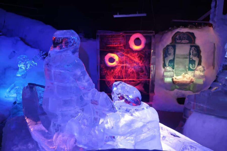 Lofoten: Magic Ice Bar Entry Ticket with Welcome Drink - The Duration and Flow of the Experience