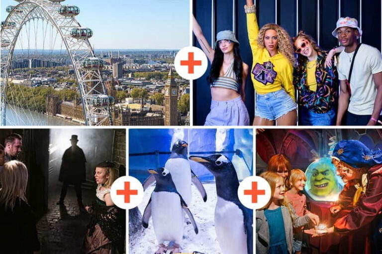 London: 5 Top Attractions Pass with Madame Tussauds - Practical Tips for Making the Most of the Pass