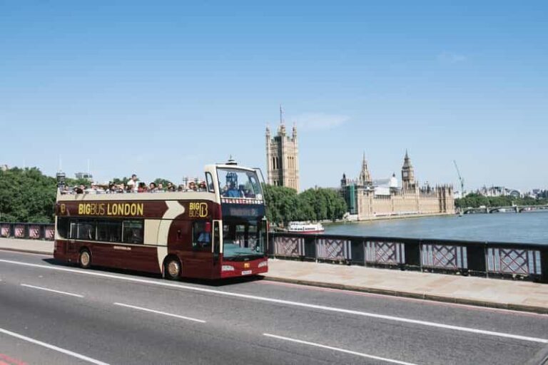 London: Big Bus Hop-on, Hop-off with Optional River Cruise - What’s the Real Value?