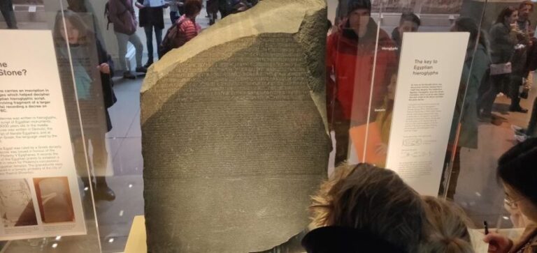 London: British Museum Archaeology Course and Guided Tour - The Value of the Tour