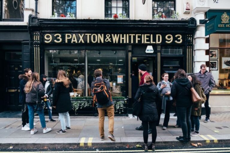 London: Cheese Walking Tour with Tastings - The Cheese Tastings and Locations