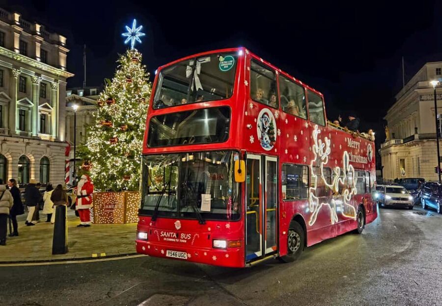 London: Christmas Lights Santa Sleigh Open-Top Tour - The Practicalities