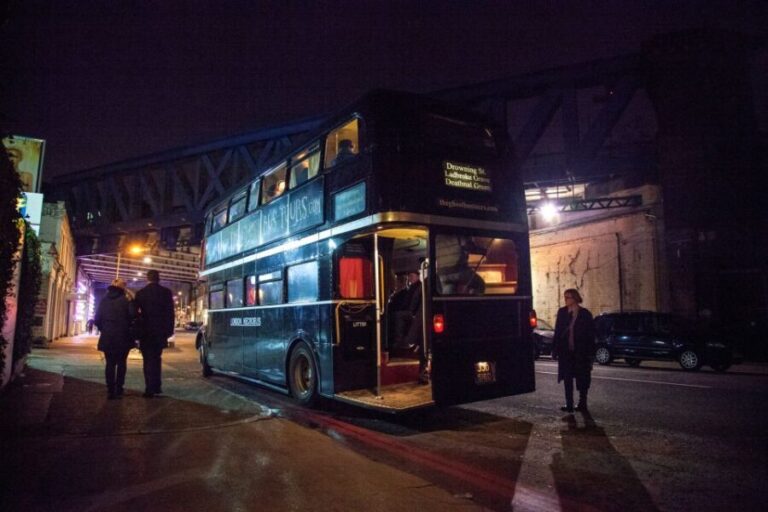 London: Comedy Horror Ghost Tour on a Bus - The Sights and Stories