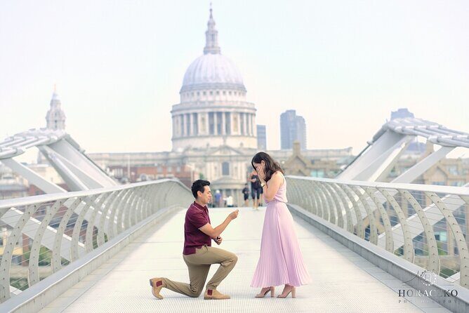 London Engagement / Secret Marriage Proposal near St Paul's Cathedral - The Experience: What to Expect