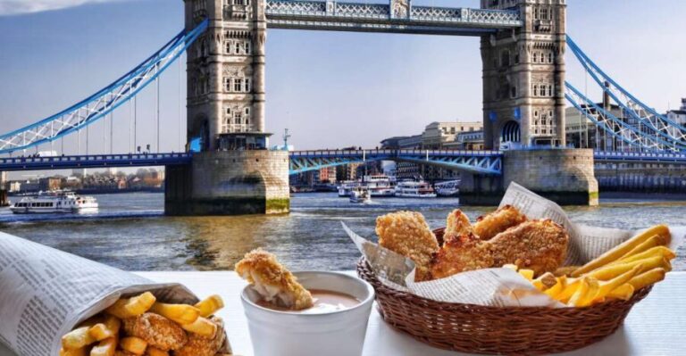 London: English Food Tasting & Private City Sightseeing Tour - What to Expect from the Food & Beverages