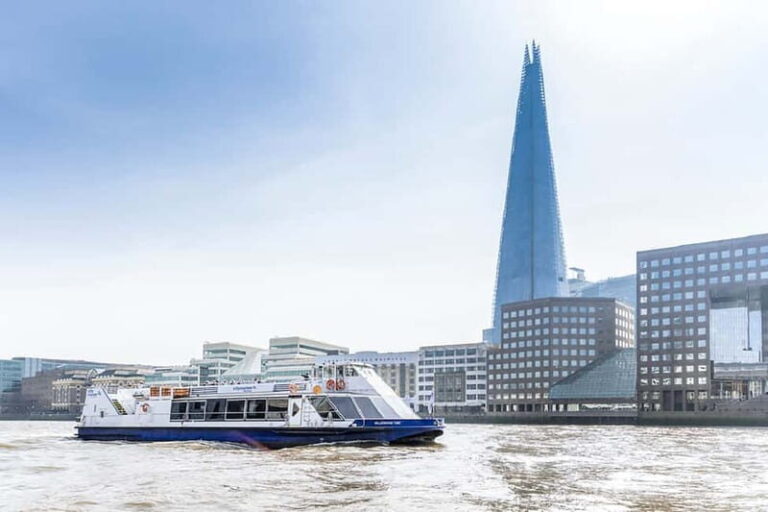 London: Fully Flexible River Thames Sightseeing Pass - Practical Details and Tips