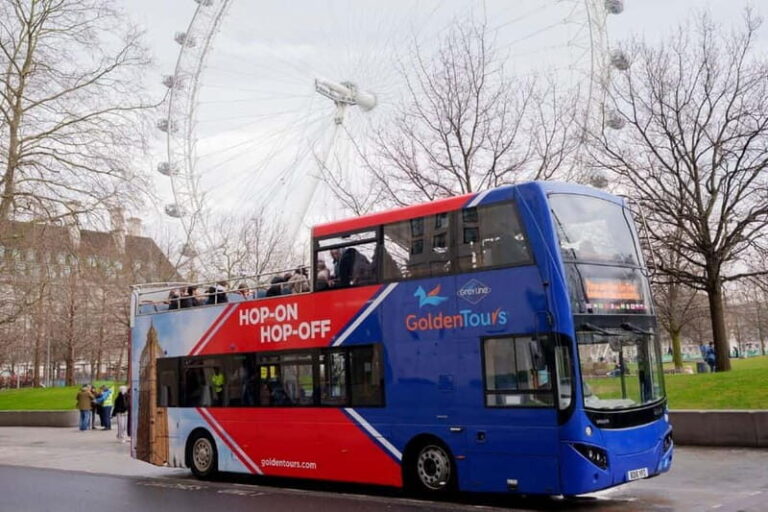 London: Golden Tours Gray Line Hop-on Hop-off Bus Tour - What You Can Expect at Each Major Stop