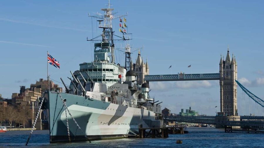 London: HMS Belfast Ticket & Southbank Highlights Audio Tour - The Ship Itself: A Closer Look