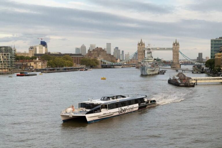 London: Hop-On Hop-Off 1-Day River Sightseeing Adventure - The Route and Piers — What to Expect