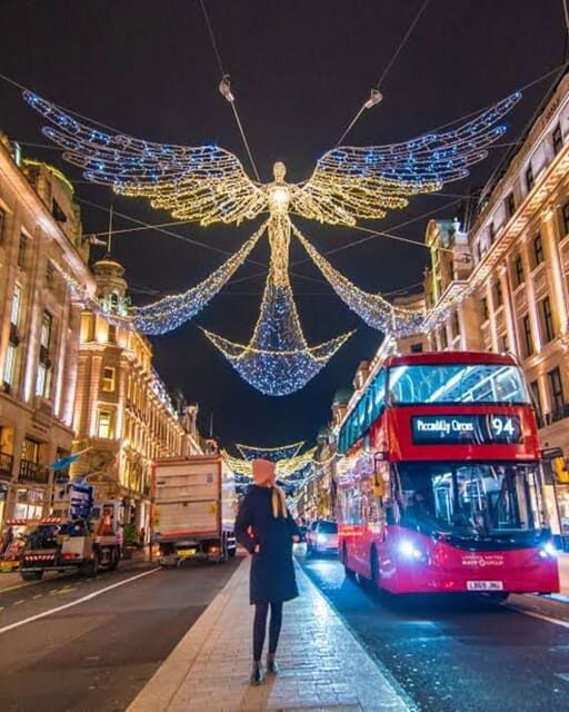 London: Magical Christmas Lights Guided Tour by Private Taxi - What to Expect During the Tour