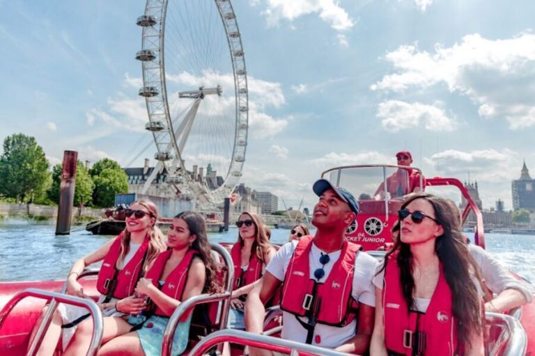 London: River Thames Speed Boat Tour - The Itinerary Breakdown