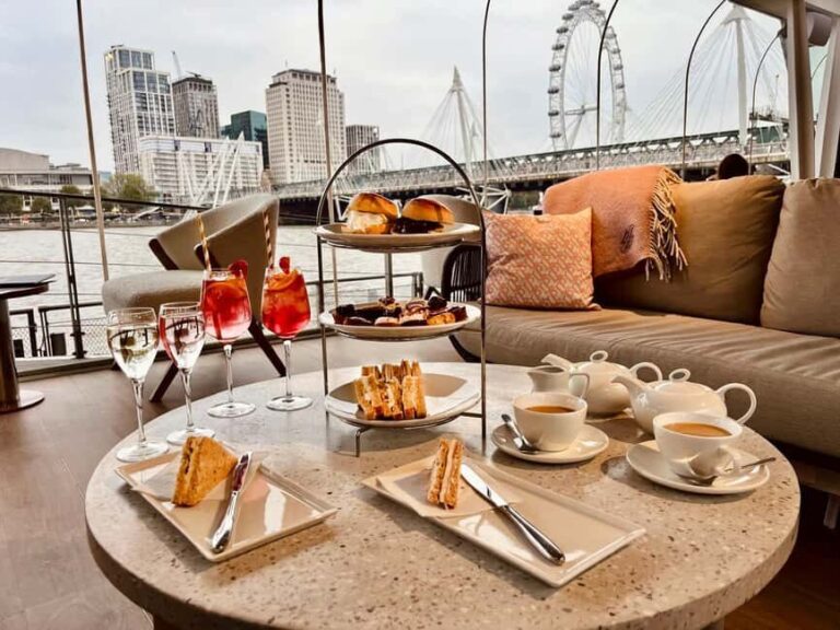London: Riverside Afternoon Tea with Champagne or Gin - What to Expect from the Riverside Afternoon Tea