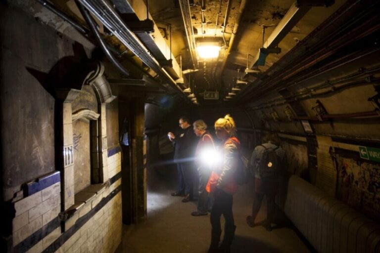 London: The Lost Tunnels of Euston Station Guided Tour - The Experience: What to Expect