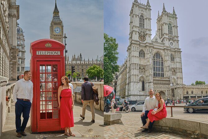 London Westminster with Big Ben private professional photo shoot 60min - The Itinerary and What to Expect