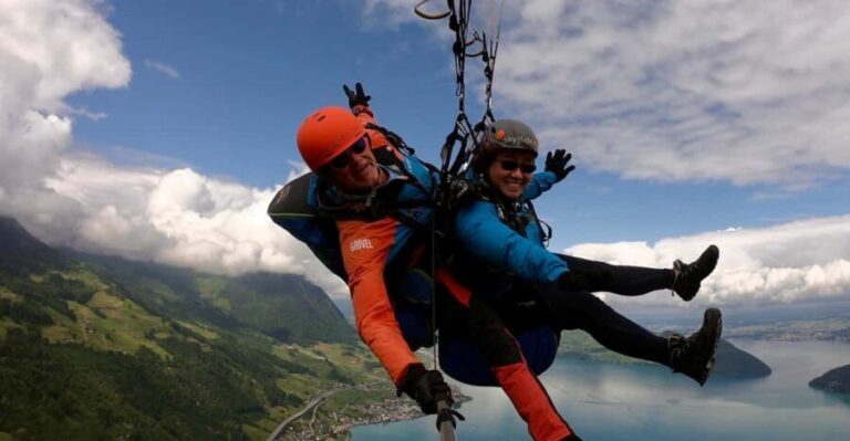 Lucerne: Unique Tandem Paragliding Experience - The Experience in Detail