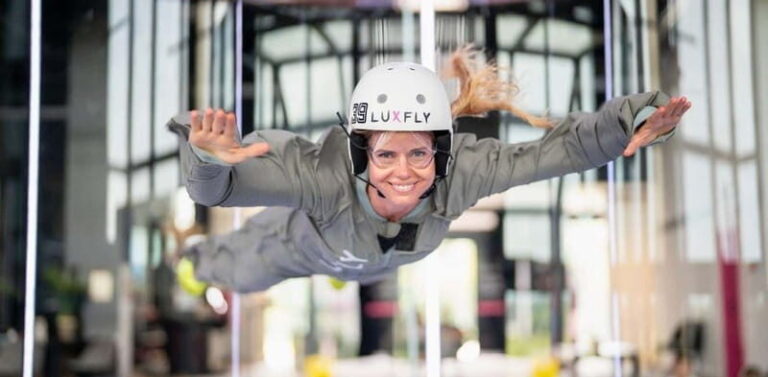 Luxembourg : Indoor Skydiving - Who Will Love This?