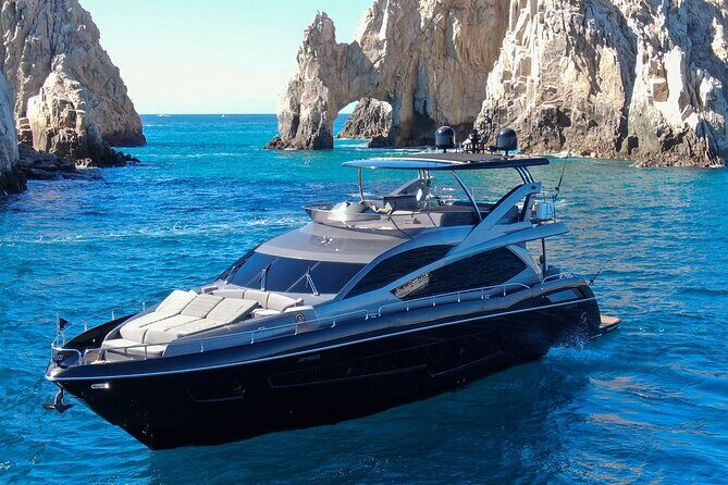 Luxury Black Yacht in Cabo - Key Points