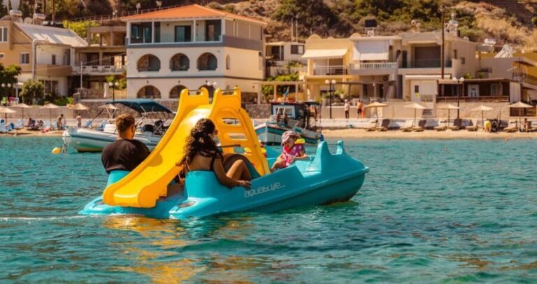 Lygaria Beach: Pedal Boat (Pedalo) - Location and Practical Details