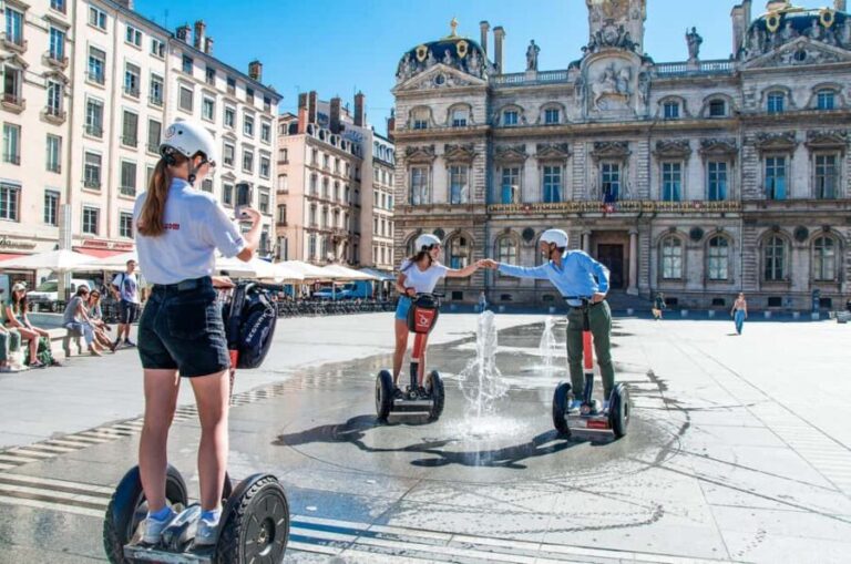 Lyon Segway Tour: Presqu'île of Lyon - The Experience: Riding and Learning