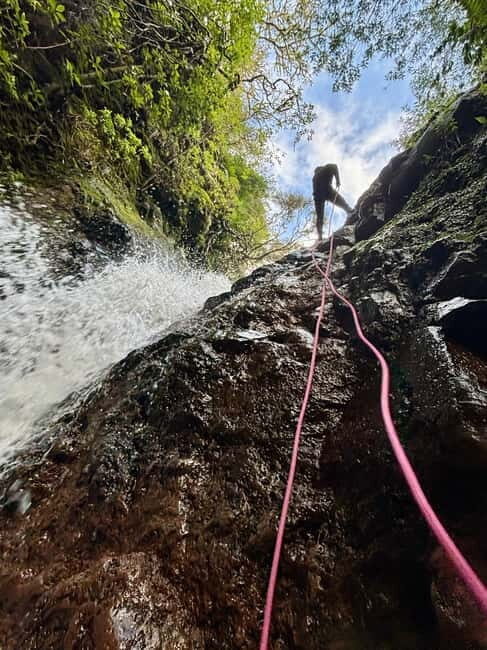 Madeira: Level 1 Canyoning Half Day Adventure - What’s Not Included