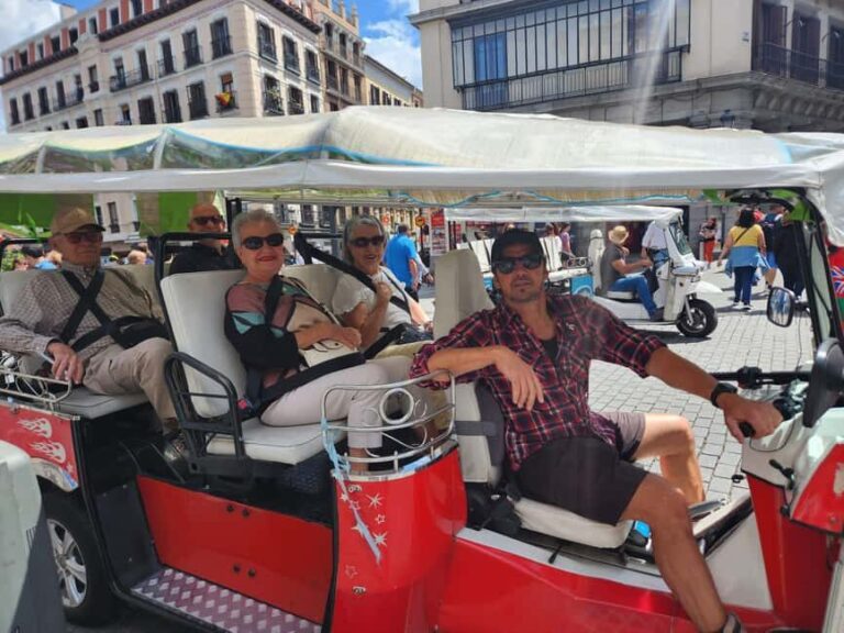 Madrid: 1-hour private Tuk Tuk tour - The Itinerary in Detail