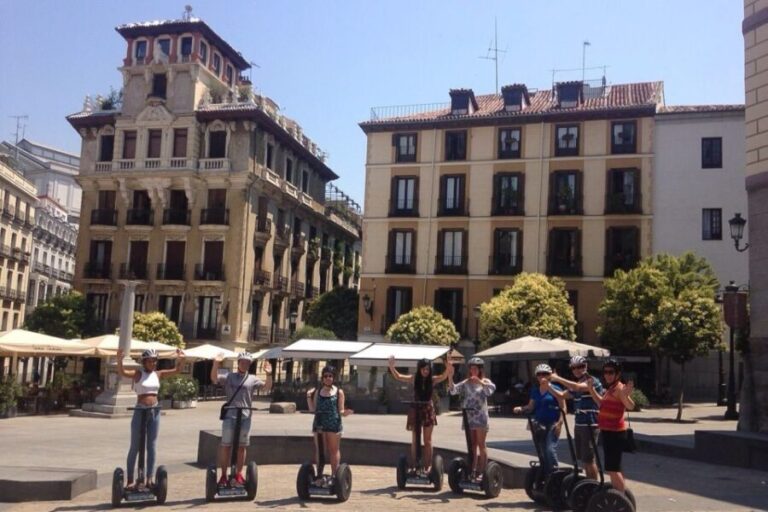 Madrid: 1-Hour Segway Tour with Chocolate and Churros - Exploring Madrid’s Landmarks