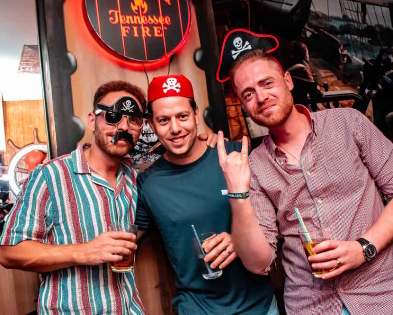 Madrid: Guided walking tour, bachelor party with drinks and show - Detailed Breakdown of Each Stop