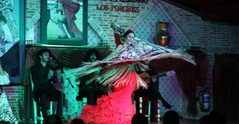 Madrid: Los Porches Flamenco Show with Tapas and Wine Ticket - The Food and Drink Element