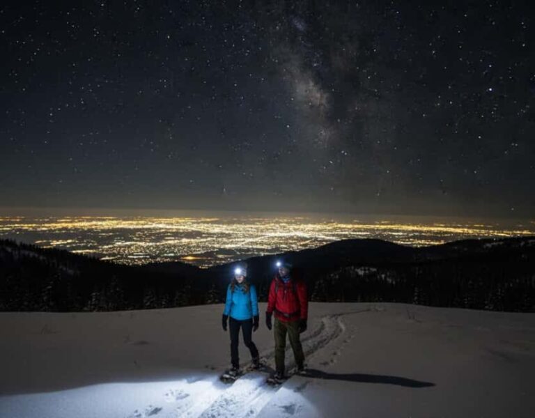 Madrid: Night Snowshoeing under the Moon in the Sierra - Key Points