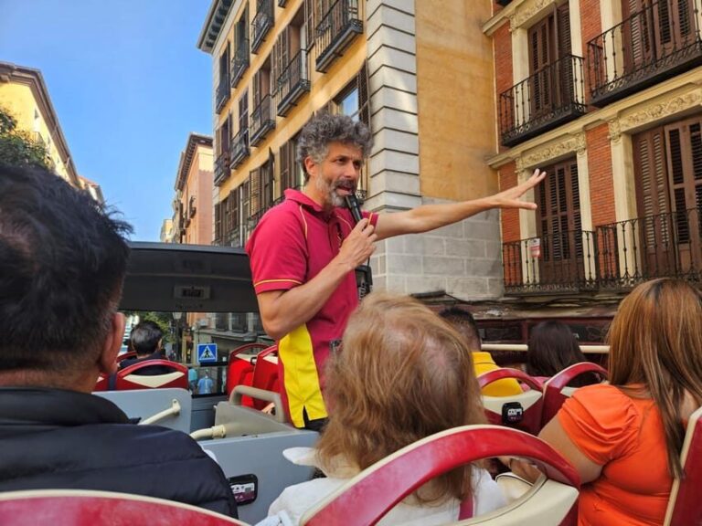 Madrid: Open-Top Big Bus Sightseeing Tour with Live Guide - Exploring the Madrid Open-Top Bus Tour in Detail