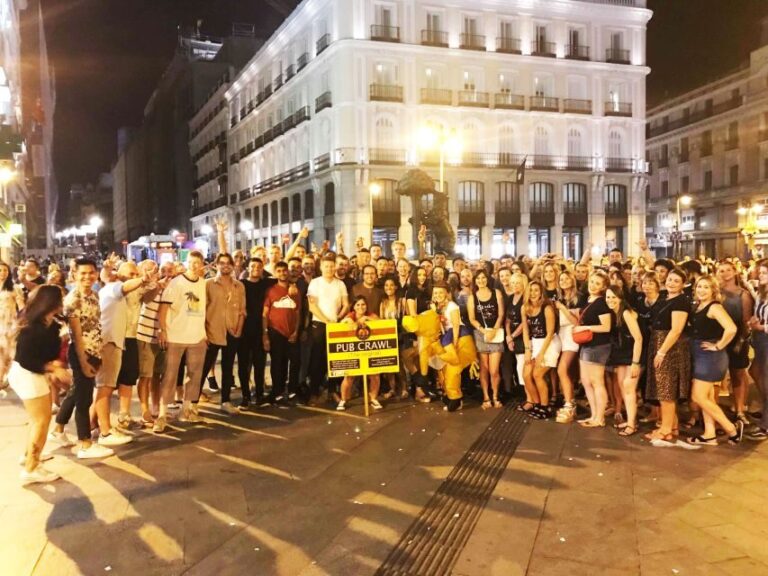 Madrid: Pub Crawl Madrid Running since 2005 Bar Exploration - The Lowdown: What to Expect on the Madrid Pub Crawl