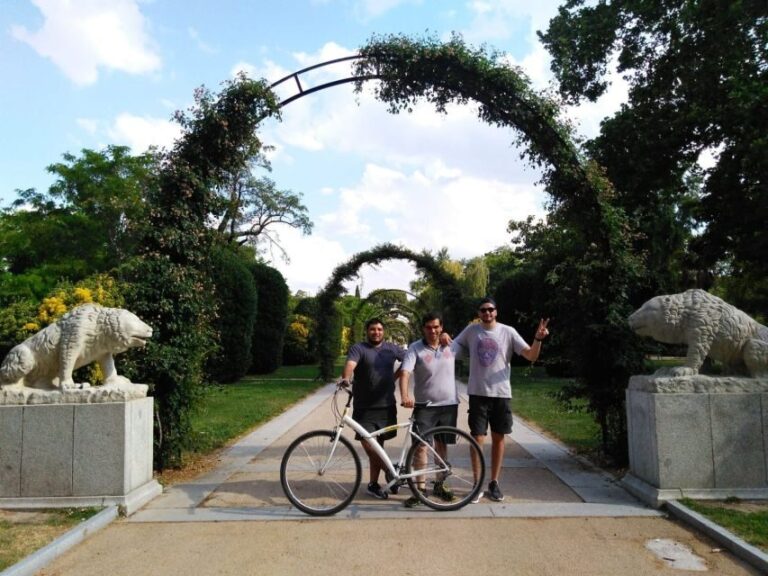 Madrid: Retiro Park and Literary Quarter by Bike - Price and Value