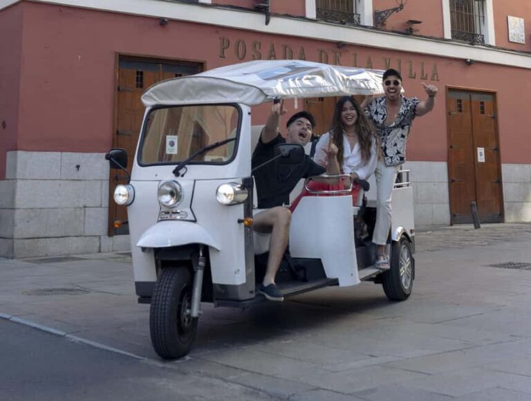 Madrid: The Signature Tuk Tuk Ride by Privé Experiences - The Experience: What It Feels Like