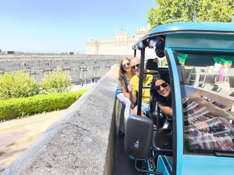 Madrid: Tour with Tuk Tuk Zero: The Best of Madrid in 2h 15min - What Makes It Special