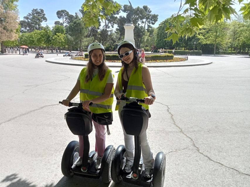 Madrid: Unforgettable Retiro Park Segway Tour - Practical Tips for the Tour