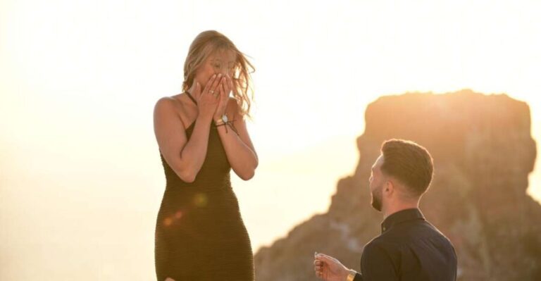 Magical Proposal Photoshoot in Santorini - How the Experience Feels